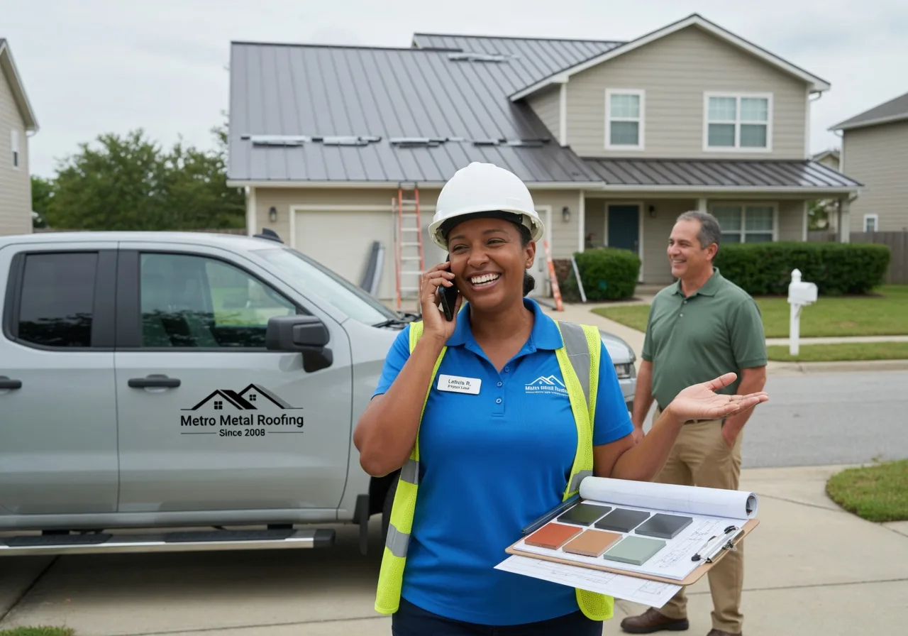 Storm Damage Metal Roof Repair in Rocky Hill, NJ